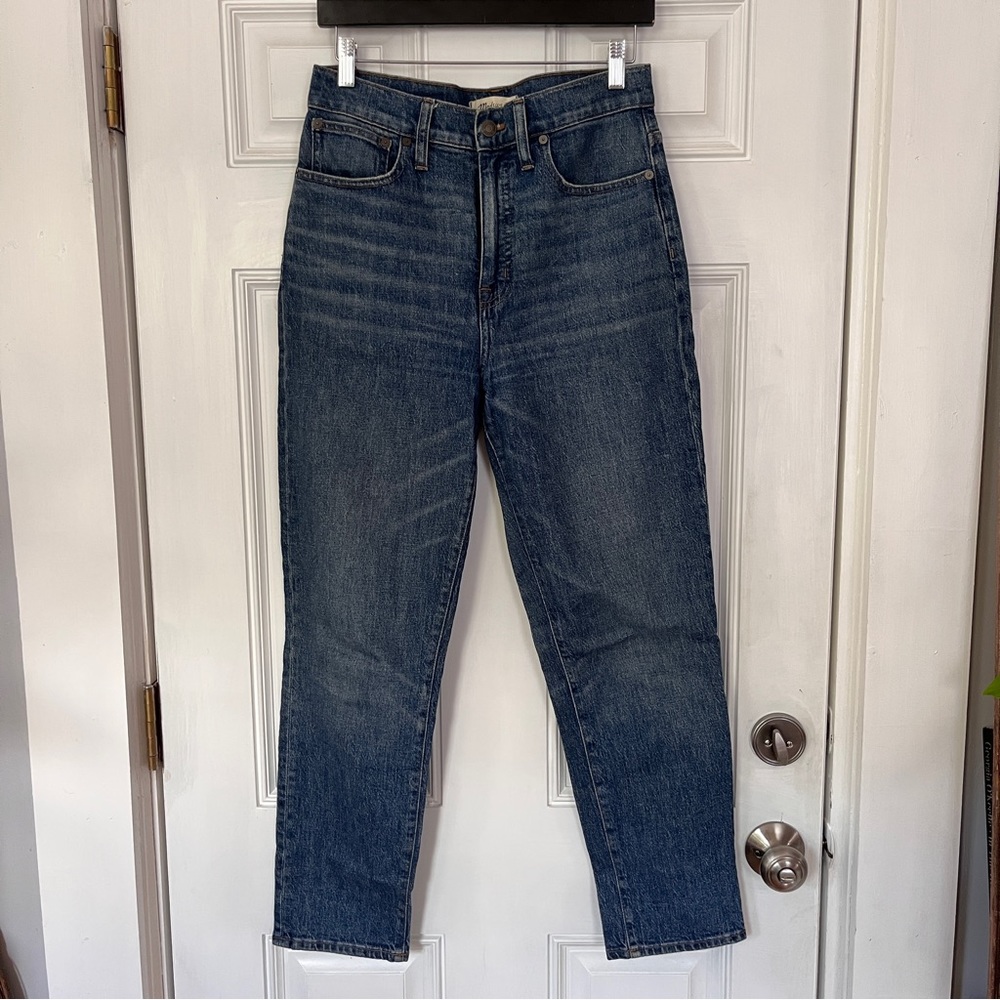 Madewell Blue Classic Straight Jean 28T